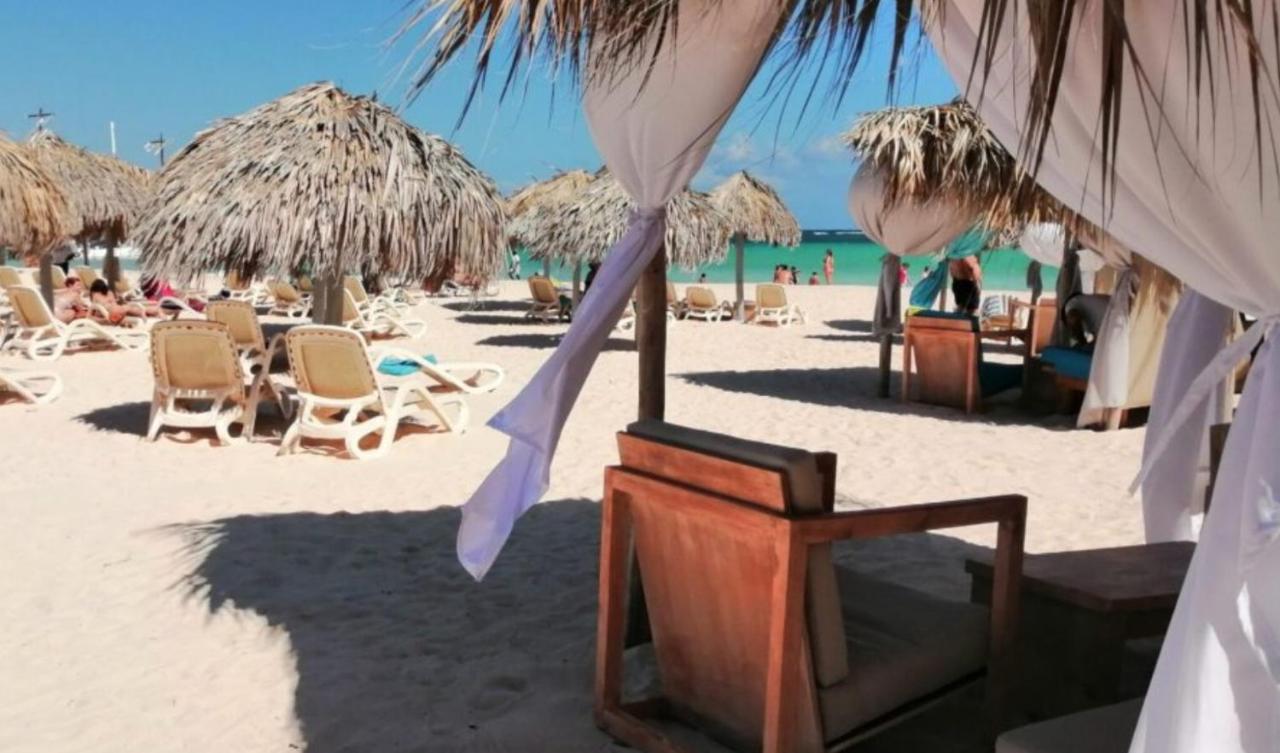Sol Caribe Suites - Playa Los Corales - Beach Club, Wifi, Swimming Pool - Calle Aruba Пунта-Кана Екстер'єр фото